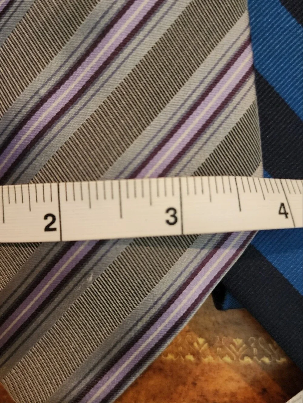 4pc Men’s Tie Lot TOMMY HILFIGER Kenneth Cole Roundtree & Yorke Silk Vintage
